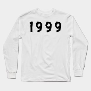 1999 year | simple black Long Sleeve T-Shirt